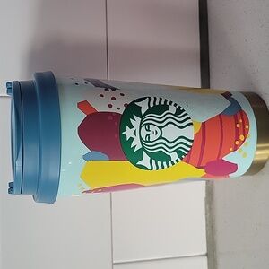 Starbucks Mexico 2023 Winter Stainless Steel Elma Travel Cup